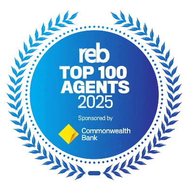 REB Top 100 Agents 2025 recognition